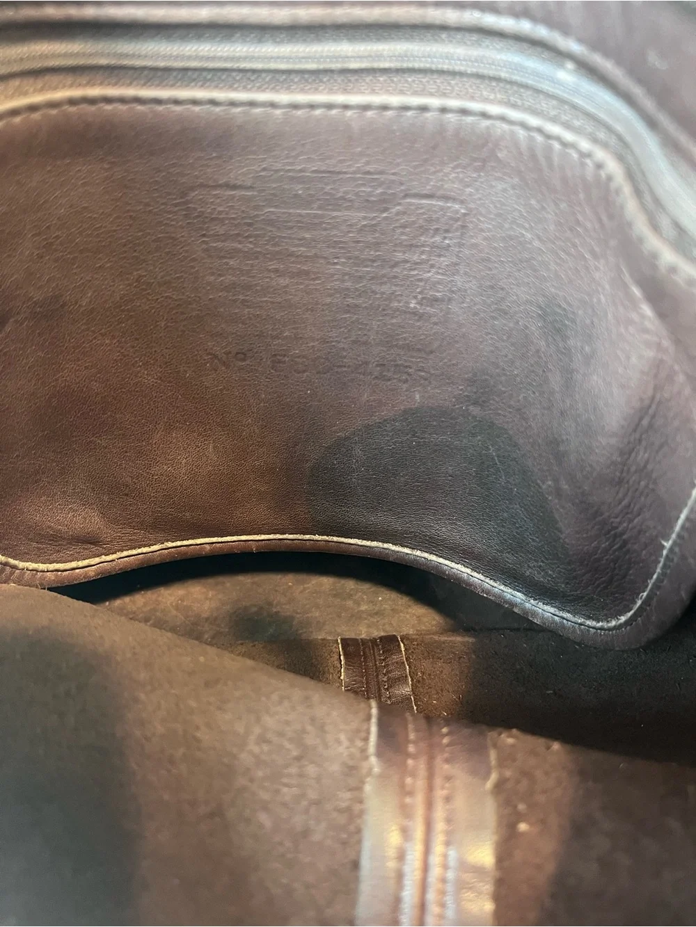 Vintage Coach Bleeker Bucket Bag Brown Leather